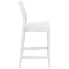 Resin Barstool, Set of 2, White, Belen Kox