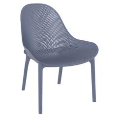 Sky Lounge Chair Dark Gray, set of 2