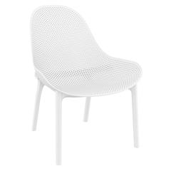 Sky Lounge Chair White, set of 2