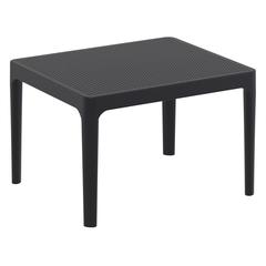 Sky Side Table 24 inch Black