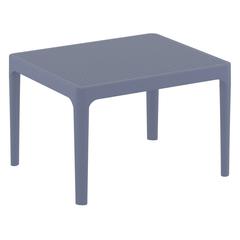 Sky Side Table 24 inch Dark Gray