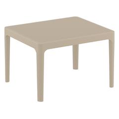 Sky Side Table 24 inch Taupe