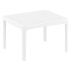 Sky Side Table 24 inch White