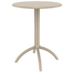 Octopus Round Bistro Table Taupe