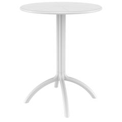 Octopus Round Bistro Table White