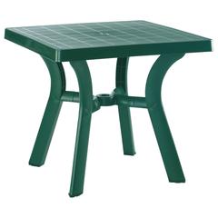 Resin Square Dining Table, Green, Belen Kox