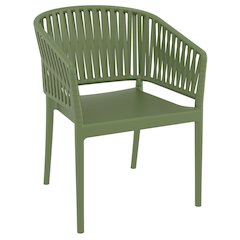 Portofino Armchair Olive Green