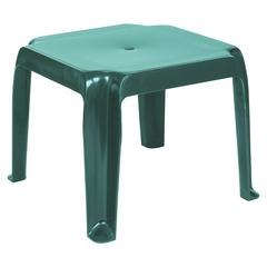 Sunray Resin Square Side Table Green, Set of 2