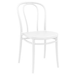 Victor Resin Outdoor Chair White, Set of 2