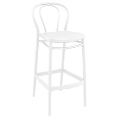 Victor Bar Stool White, Set of 2