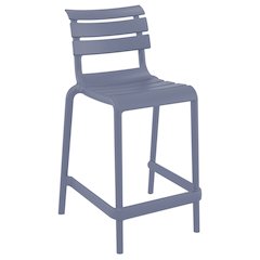Helen Counter Stool Dark Gray