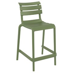 Helen Counter Stool Olive Green