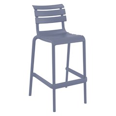 Helen Bar Stool Dark Gray