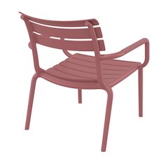 Paris Outdoor Club Lounge Chair Marsala