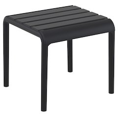 Paris Outdoor Side Table Black