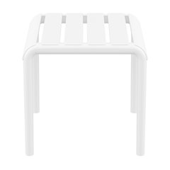 Paris Outdoor Side Table White