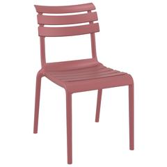 Helen Resin Outdoor Chair Marsala