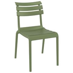 Helen Resin Outdoor Chair Olive Green