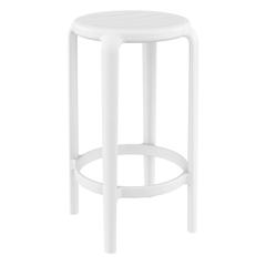 Tom Resin Counter Stool White