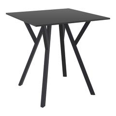 Max Square Table 27.5 inch Black