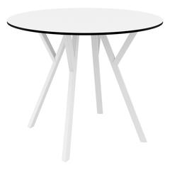 Max Round Table 35 inch White