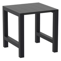 Vegas Bar Table 39 inch to 55 inch Extendable Table Black