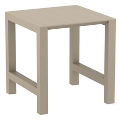 Vegas Bar Table 39 inch to 55 inch Extendable Table Taupe