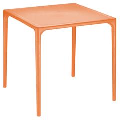 Square Dining Table, Orange, Belen Kox