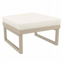 Mykonos Ottoman Cushion Seat Sunbrella Natural