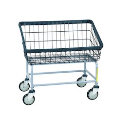 Dura-Seven Large Front Load Wire Laundry Cart
