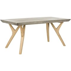 Pacey Indoor/Outdoor Modern Concrete 16.54-Inch H Coffee Table
