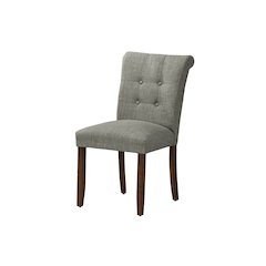 Dining Chair, 38" Height, Set Of 2, Upholstered, Modern