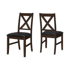 Dining Chair, 37 Height, Set Of 2, Dining Room, Kitchen, Side, Upholstered