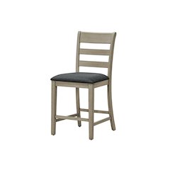 Dining Chair, 44" Height, Counter Height, Set Of 2, Transitional