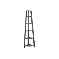 Bookshelf, Bookcase, Etagere, Corner, 5 Tier, 72H, Office, Bedroom