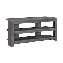 Tv Stand, 42 Inch, Console, Media Entertainment Center, Storage Shelves