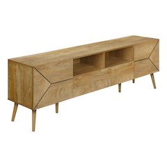 Tv Stand, 72 Inch, Console, Media Entertainment Center