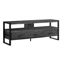 Tv Stand, 60 Inch, Console, Media Entertainment Center, Storage Drawers, Living