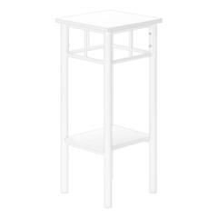 Accent Table, Side, End, Plant Stand, Square, Living Room, Bedroom
