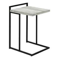Accent Table, C-shaped, End, Side, Snack, Living Room, Bedroom