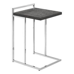 Accent Table, C-shaped, End, Side, Snack, Living Room, Bedroom