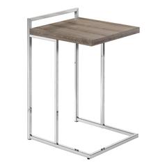 Accent Table, C-shaped, End, Side, Snack, Living Room, Bedroom