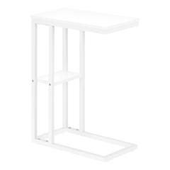 Accent Table, C-shaped, End, Side, Snack, Living Room, Bedroom