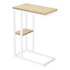 Accent Table, C-shaped, End, Side, Snack, Living Room, Bedroom
