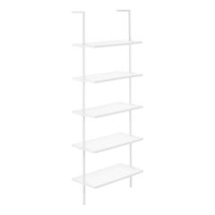 Bookshelf, Bookcase, Etagere, Ladder, 5 Tier, 72H, Office, Bedroom