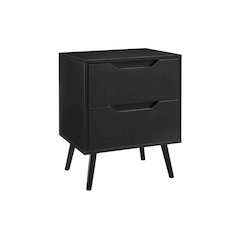 Accent Table,  Living Room, Black Laminate, Modern, Contemporary