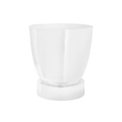 Accent Table, Drum, Side, End, Nightstand, Lamp, Living Room, Bedroom, White