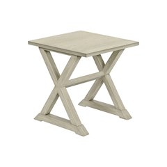 Transitional Accent Table in White color