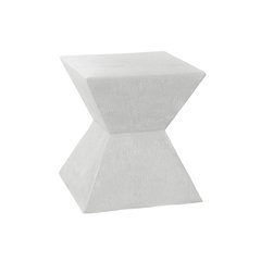 Accent Table, 25H, Side Table, End, Nightstand, White, Contemporary, Modern