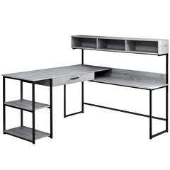 Computer Desk, Home Office, Corner, Storage Drawers, L Shape, Work, Laptop